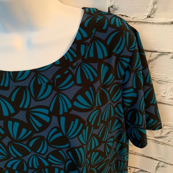 Anne Klein Print Blouse Sz 0X NWT - Picture 7 of 11